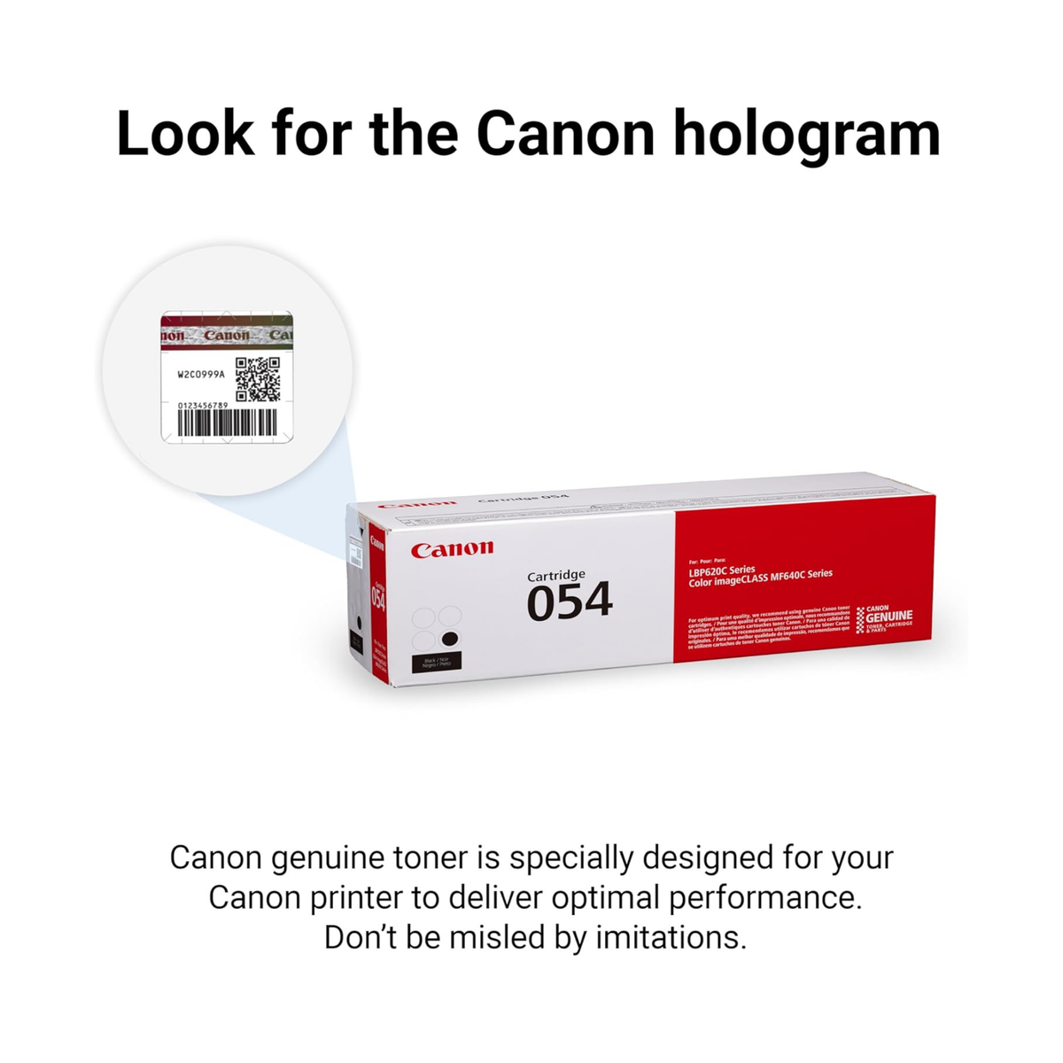 Canon 054 Genuine OEM Toner Set – Black, Cyan, Magenta, Yellow (3024C001-3021C001)