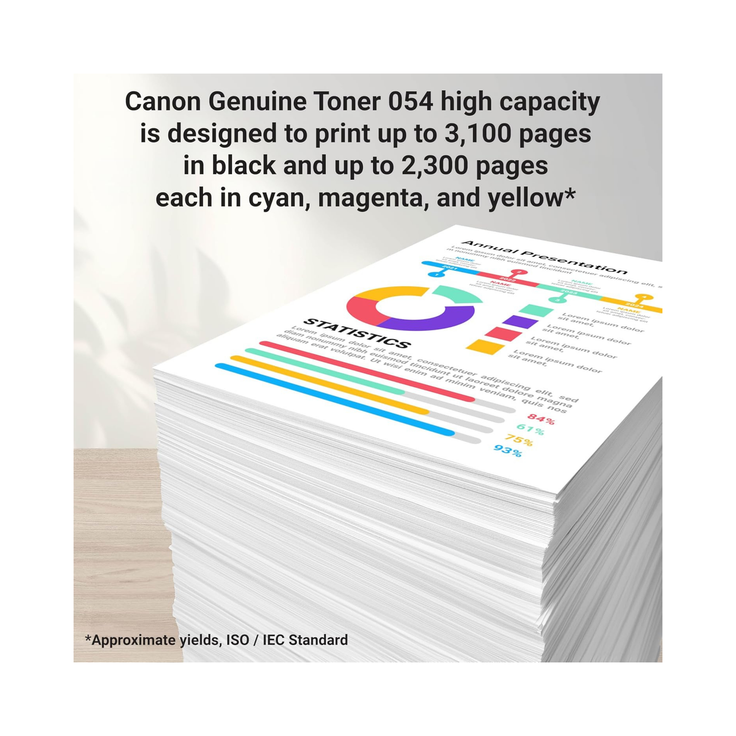 Canon 054H Genuine OEM Toner Set – Black, Cyan, Magenta, Yellow (3028C001-3025C001)
