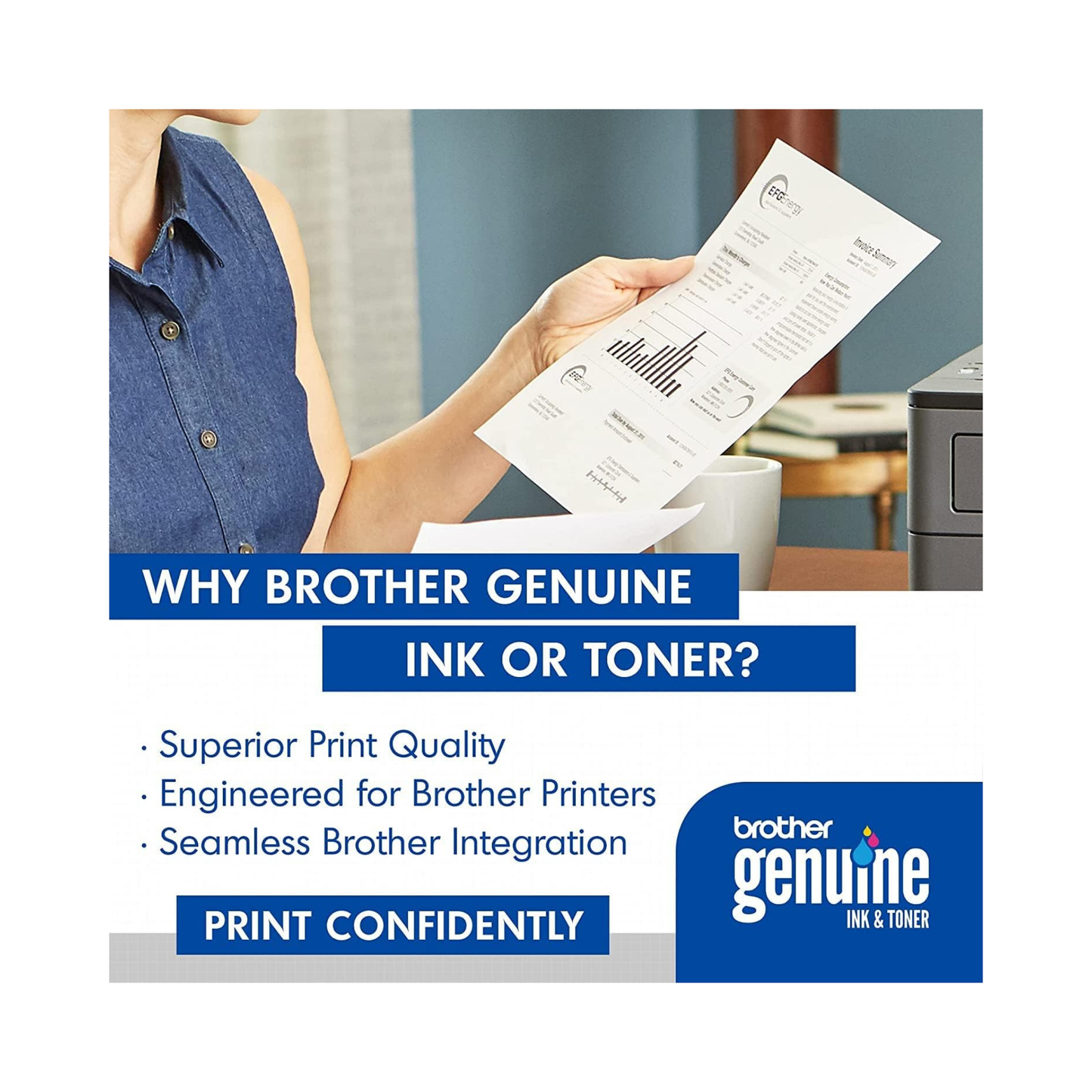 Brother TN-221 Genuine OEM Toner Set – 4-Pack