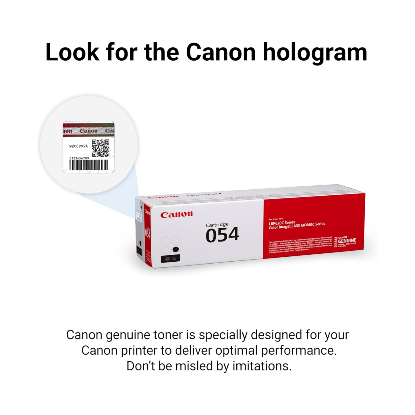 Canon 054 Genuine OEM Toner Set – Black, Cyan, Magenta, Yellow (3024C001-3021C001)