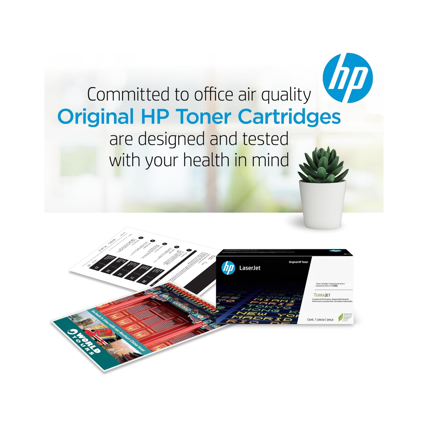 HP 201X Genuine OEM Toner Set – Black, Cyan, Yellow, Magenta (CF400X-CF403X)