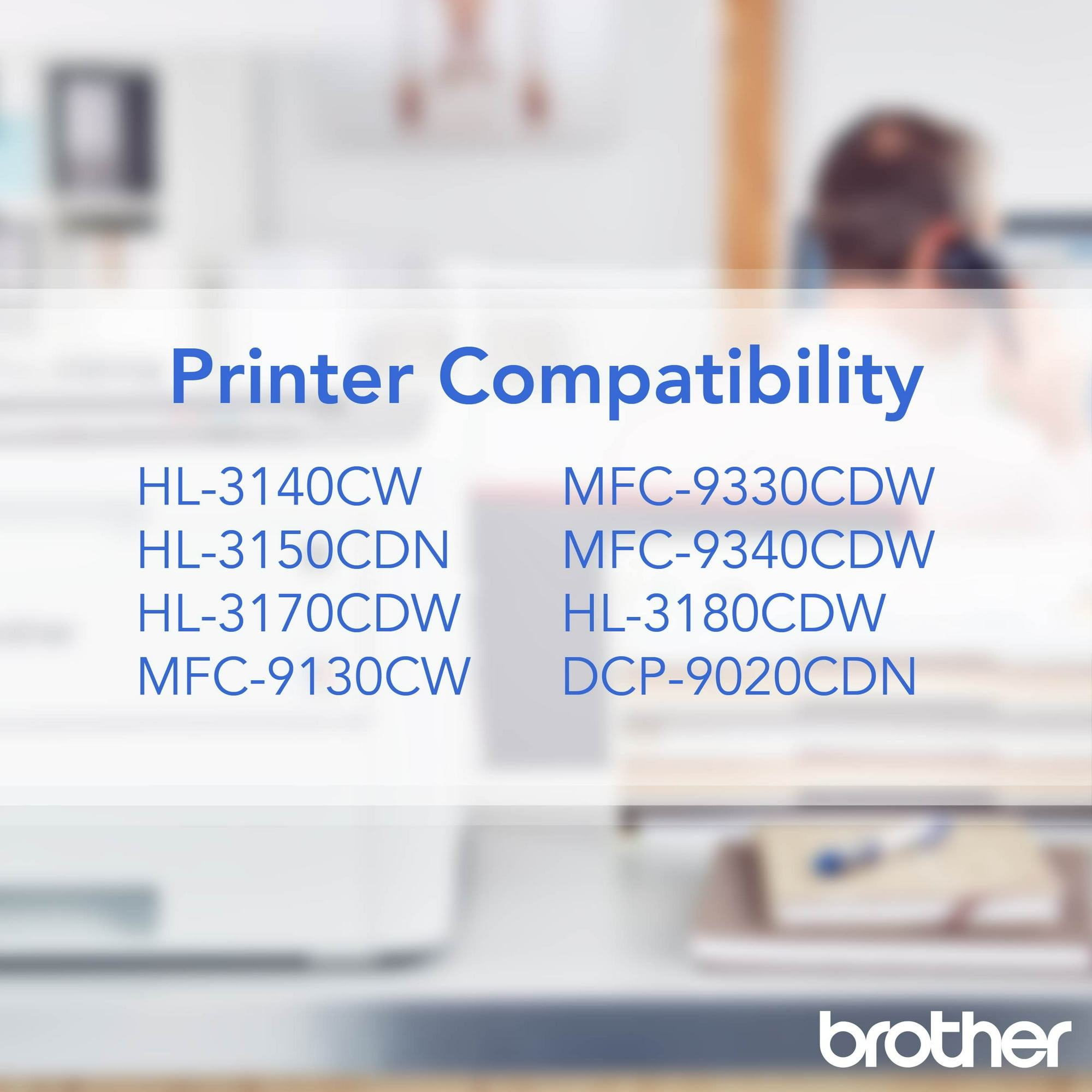 Original Brother TN-221 Toner Set (BK/C/M/Y) - 4-Pack Genuine Color & Black Cartridges - Standard Yield OEM